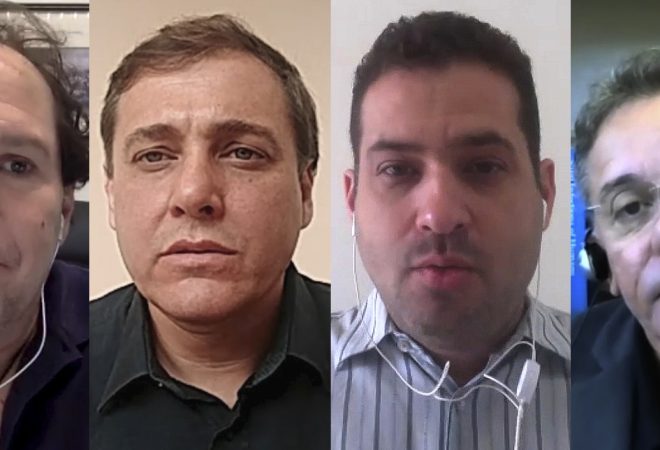 Norberto Lopes Giuliano Clososki Luís Lambert Eurico Arruda