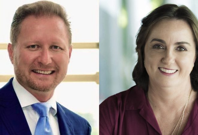 Paulo Mancio e Denise Hills