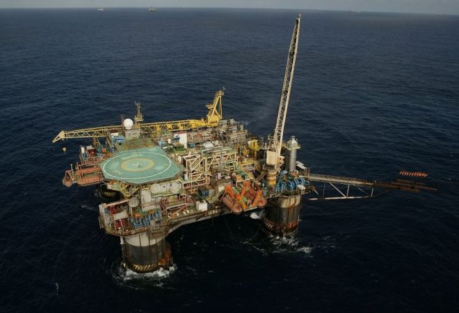 Plataforma de petróleio Petrobras