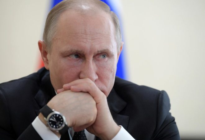 Presidente russo, Vladimir Putin
27/03/2018
Sputnik/Alexei Druzhinin/Kremlin via REUTERS