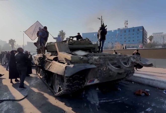 Rebeldes tomam Damasco e derrubam o ditador Bashar al-Assad_ RSFotos Públicas