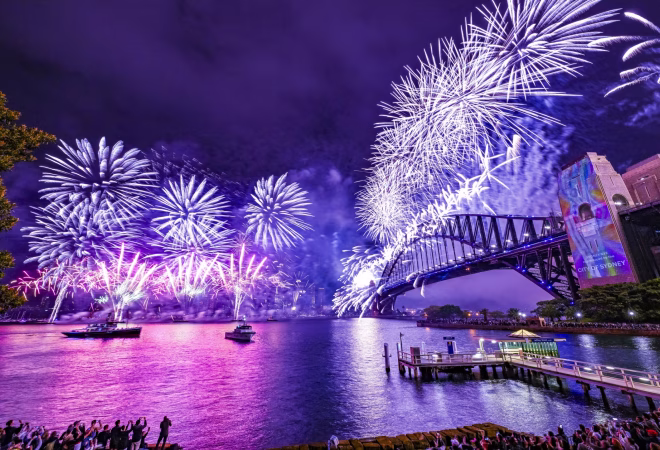 Réveillon em Sidney