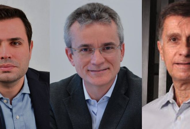 Reynaldo Gama, Antonio Rios e Mauricio Vergani