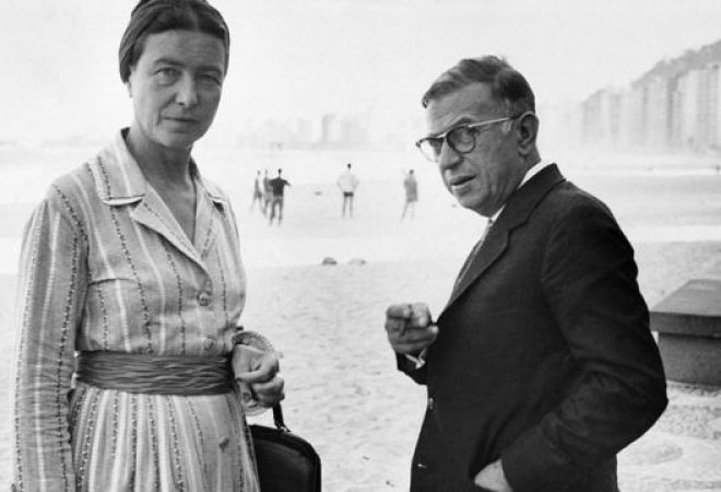 Simone de Beauvoir e Jean-Paul Sartre