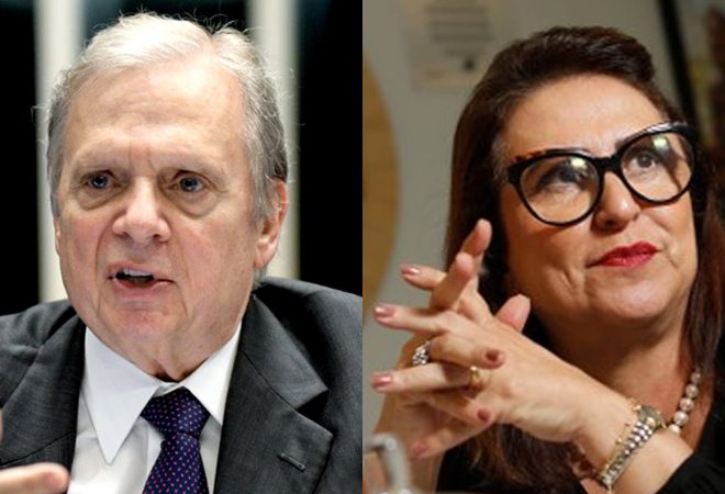 Tasso Jereissati e Katia Abreu