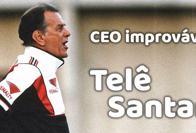 Tela Série CEO improvável Tele Santana