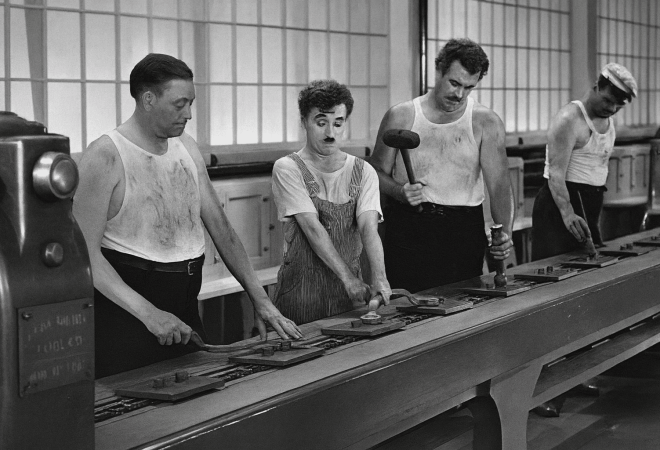Tempos Modernos Charlie Chaplin