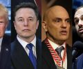 Trump Musk Moraes Eduardo