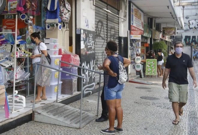 varejo comercio rua
