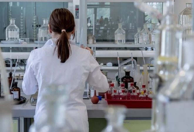 fundo ciência cientista