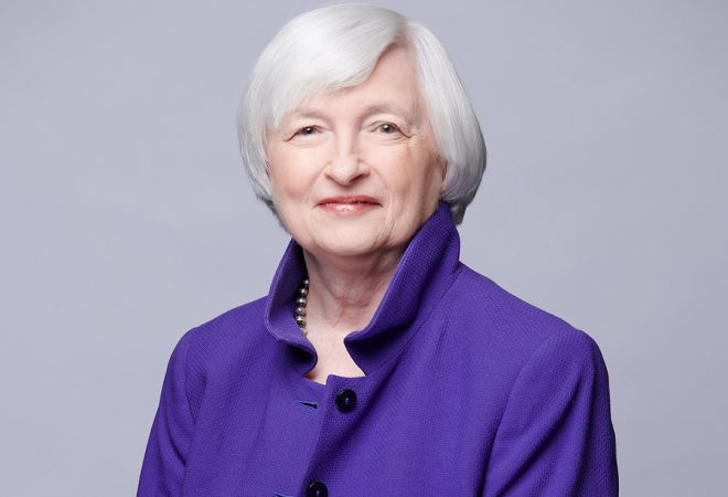 A ex-secretária do Tesouro Americano Janet Yellen