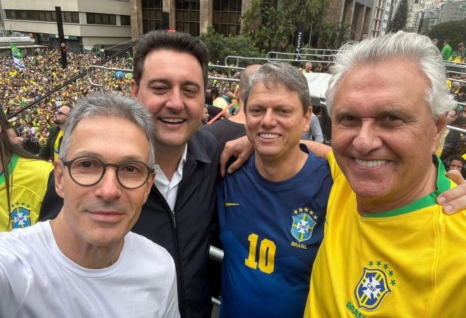 Zema, Ratinho, Tarcísio e Caiado