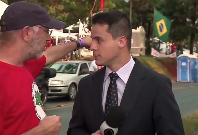 ameaça jornalista record lula