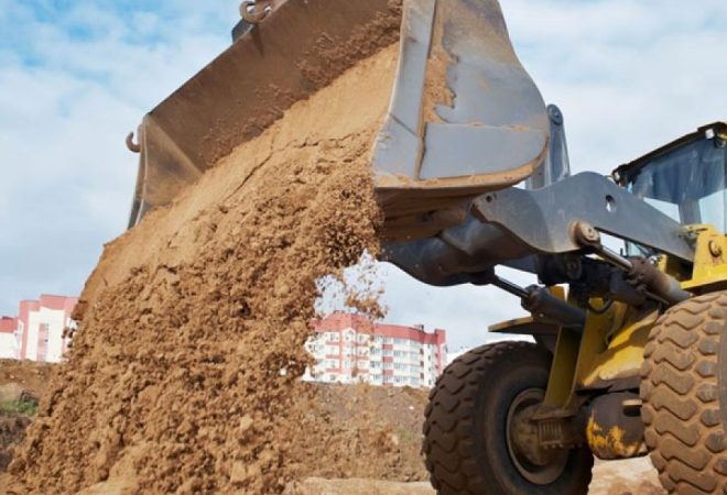 areia construção