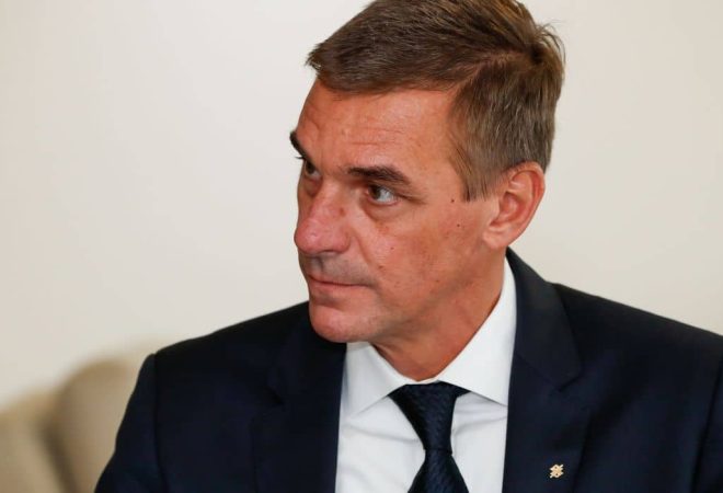 Assinatura do Termo de Posse no novo Presidente do Banco do Brasil, André Brandão.