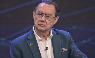 Augusto Cury (Avante) no debate da TV Band. Foto: Divulgação