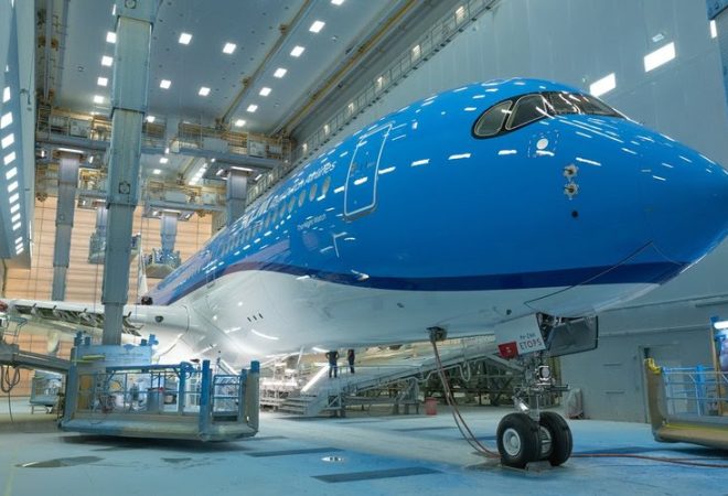 avião klm
