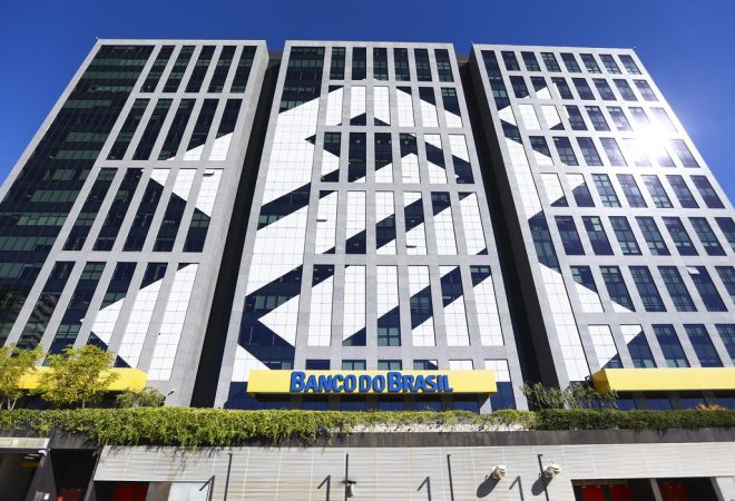 Edifício sede do Banco do Brasil, em Brasília.