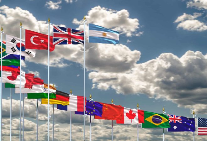 g 20 bandeiras países