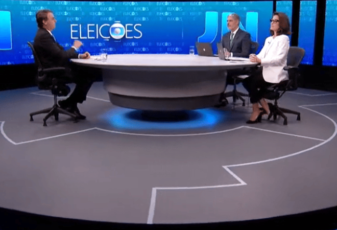 bolosonaro na globo