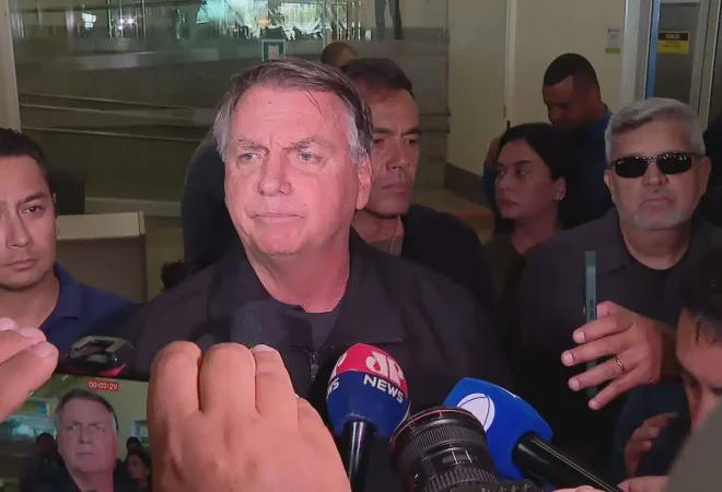 bolsonaro aeroporto