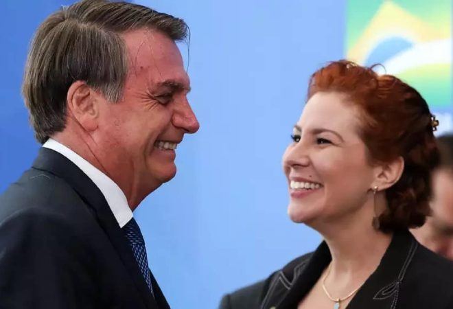 bolsonaro e carla zambelli