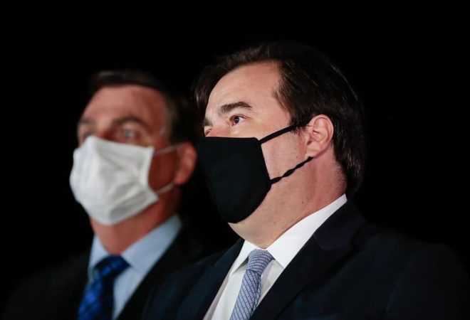 bolsonaro e maia_12_08_palácio