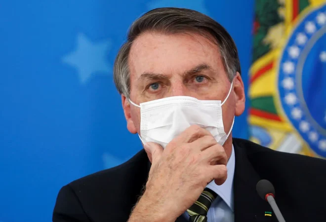 bolsonaro mascara