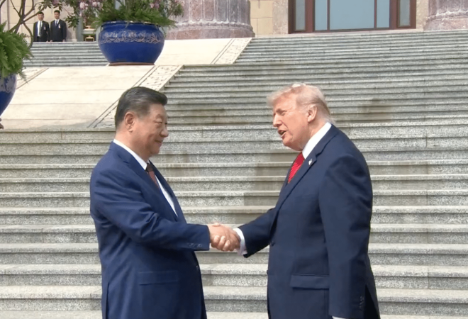 Trump e Xi
