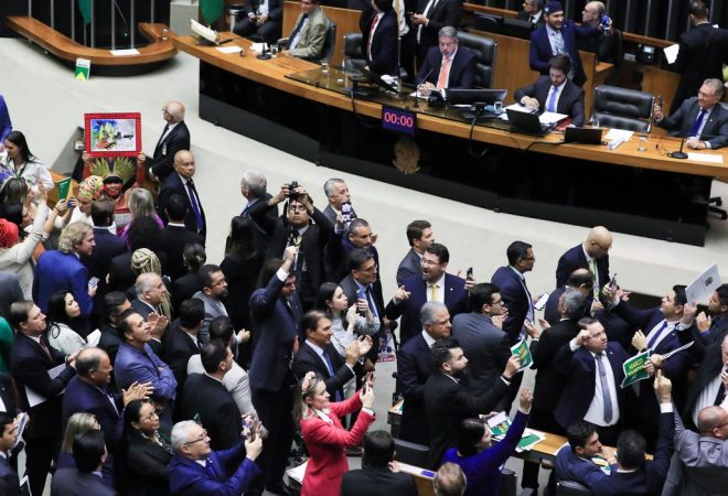 Brasília (DF) 30/05/2023 Votação do Marco temporal na câmara dos Deputados. Foto Lula Marques/ Agência Brasil.