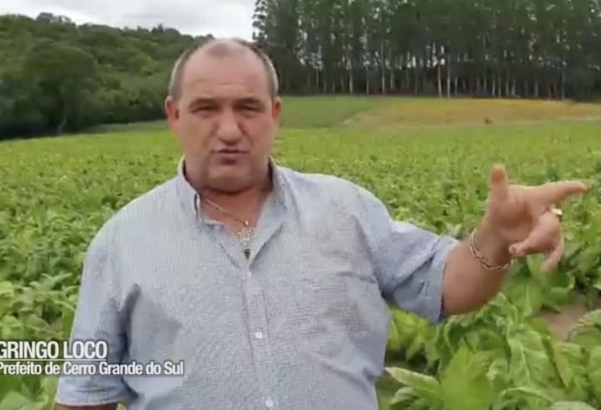 prefeito Gilmar João Alba, o gringo loco