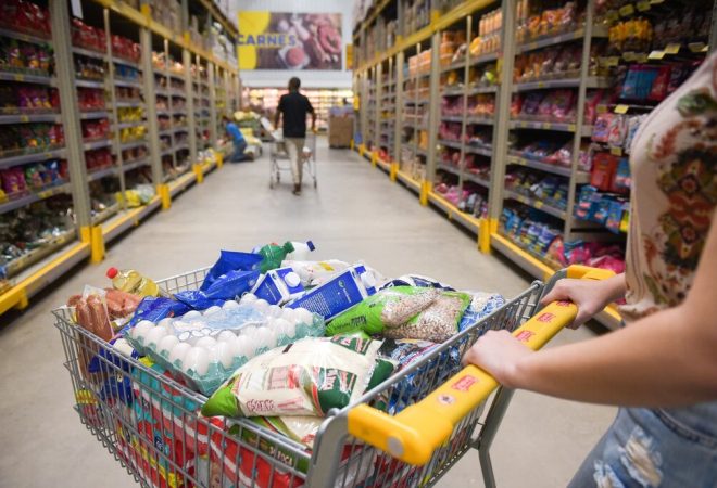 compras mercado consumo