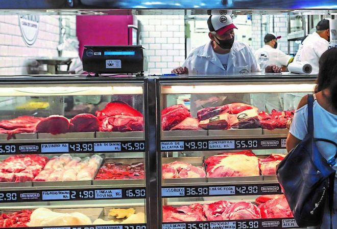 consumo carne brasil açougue