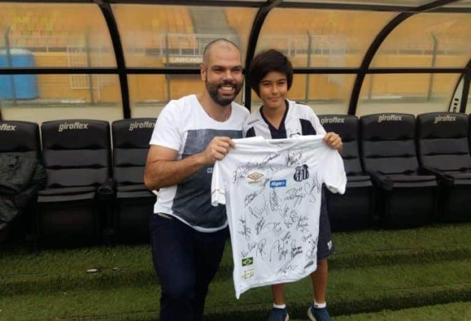 Foto Reprodução/Twitter Santos FC