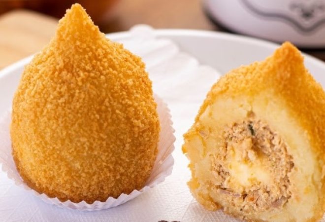 coxinha frango assado