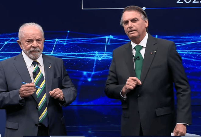 debate lula e bolsonaro band