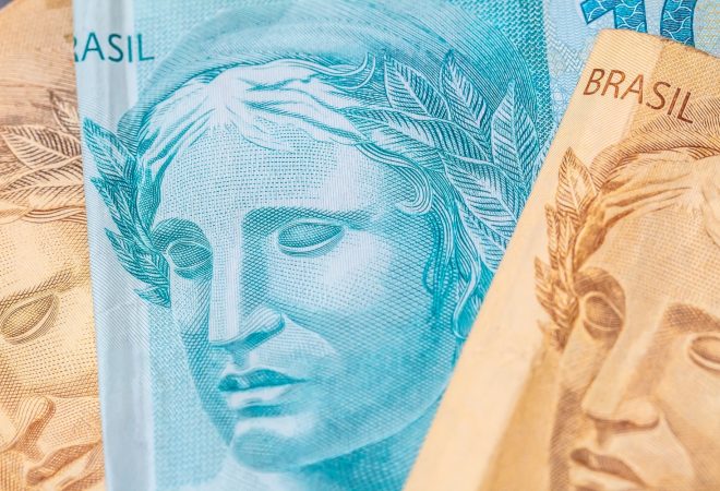 detalhes nota real dinheiro brasil