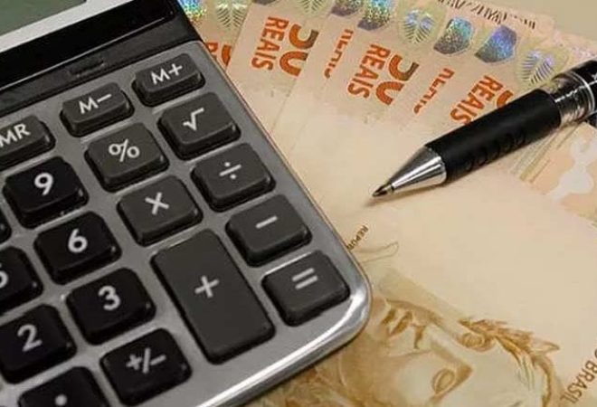 dinheiro calculadora