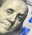 dólar detalhe moeda americana