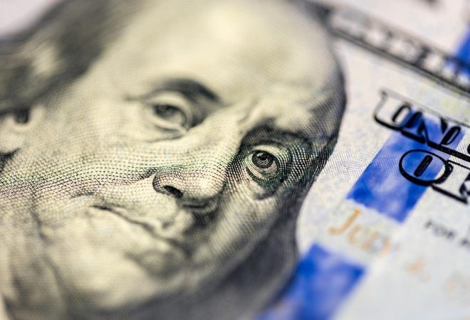 dólar detalhe moeda americana