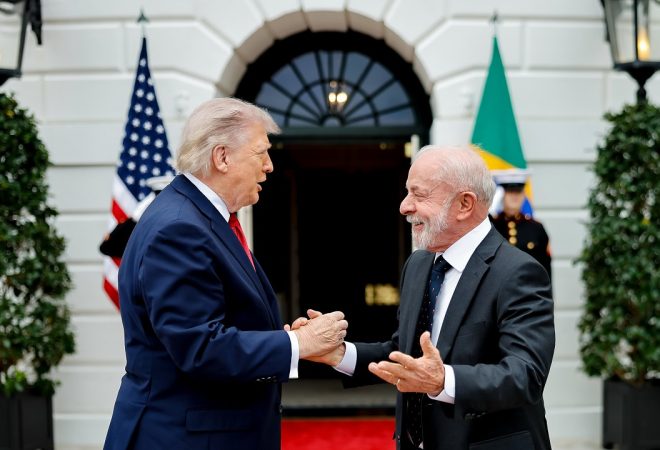 Washington (DC), 07/05/2026 - Presidente da República, Luíz Inácio Lula da Silva, chega para encontro com o presidente dos Estados Unidos, Donald Trump, na Casa Branca. Foto: Ricardo Stuckert/PR