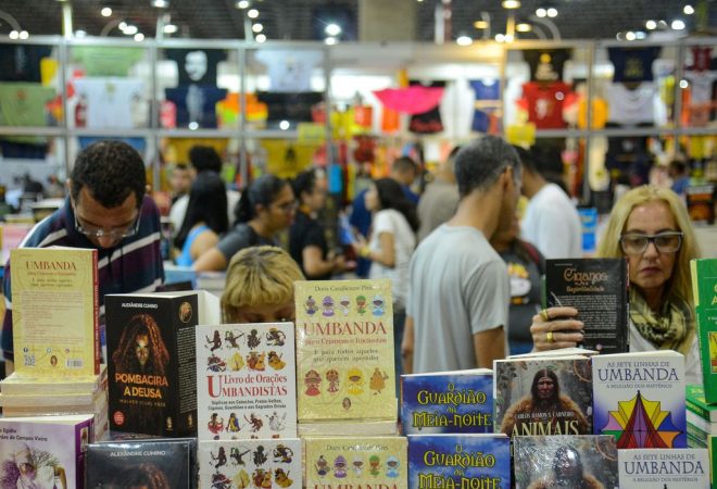 Rio de Janeiro (RJ), 10/09/2023 – Público durante o último dia da 20ª Bienal do Livro do Rio de Janeiro, no Riocentro, na Barra da Tijuca, zona oeste da capital fluminense. Foto: Tomaz Silva/Agência Brasil