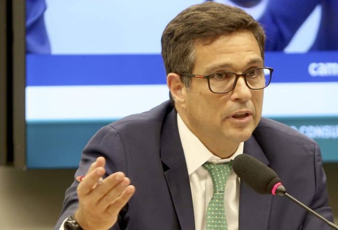 O presidente do Banco Central (BC), Roberto Campos Neto, fala sobre juros e inflação, em audiência pública da Comissão de Defesa do Consumidor (CDC) da Câmara dos Deputados.