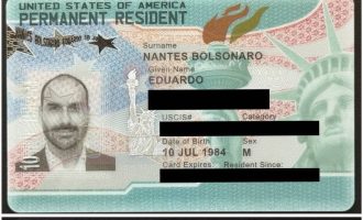 eduardo bolsonaro green card