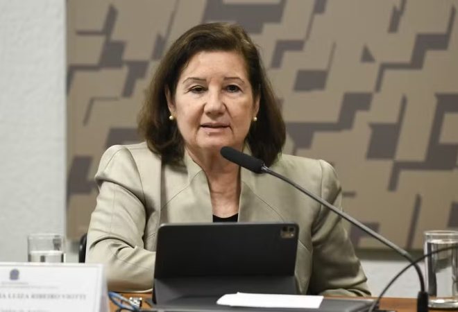 A embaixadora Maria Luiza Viotti. Foto: Jefferson Rudy/Agência Senado