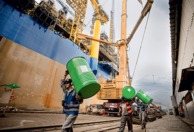 petroleo estaleiro rio de janeiro exame