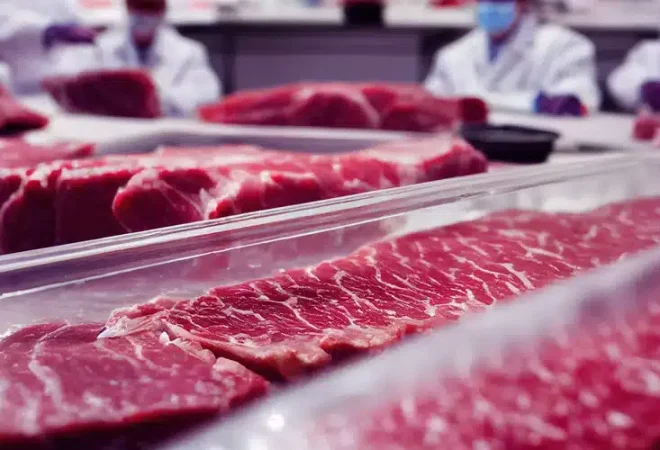 Carne bovina: acordo estabelece uma cota adicional de 99 mil toneladas por ano para o Mercosul (Freepik)Este é um trecho original publicado em Exame.com. Leia a matéria completa em https://exame.com/agro/mais-carne-cafe-e-us-11-bilhoes-o-que-ganha-o-agro-no-acordo-ue-mercosul/?utm_source=copiaecola&utm_medium=compartilhamento