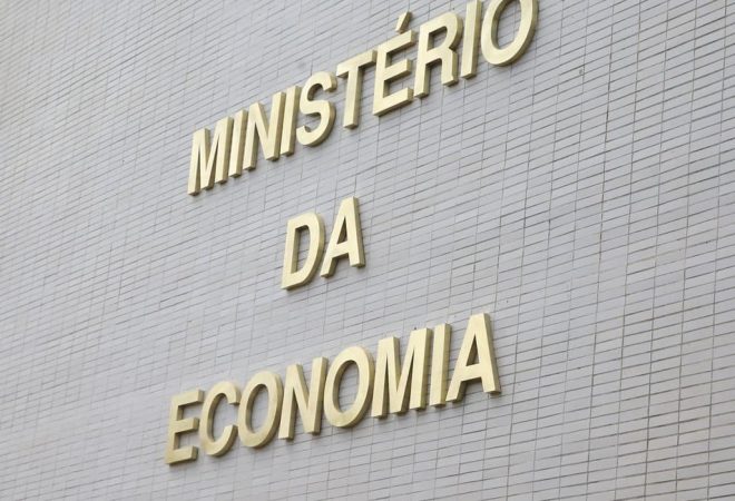 Fachada do Ministério da economia