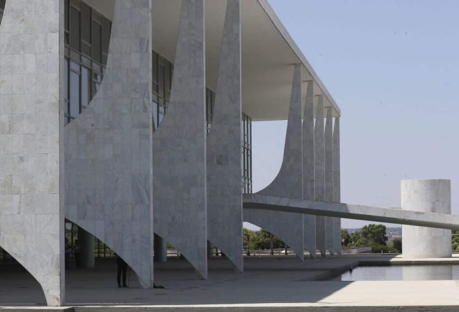 Fachada do Palácio do Planalto