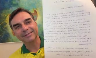flavio bolsonaro carta
